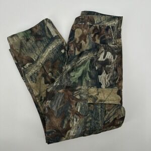 Cabela's Pants Womens 8 Reg Camo‎ Fleece Cargo Advantage Timber Realtree Hunting